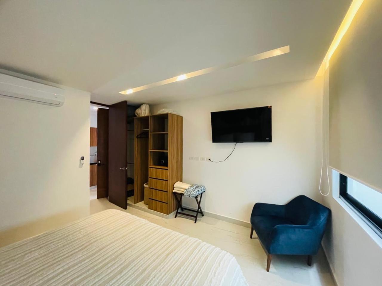 Big, Modern And Beautiful Beach Apartament 1Br Ocean View Playa del Carmen Kültér fotó