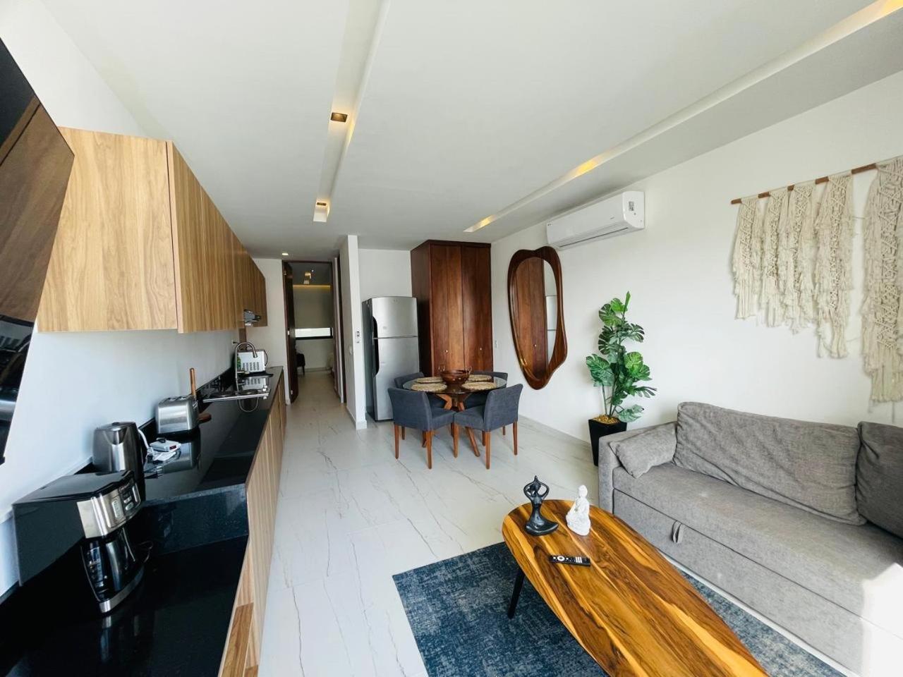 Big, Modern And Beautiful Beach Apartament 1Br Ocean View Playa del Carmen Kültér fotó