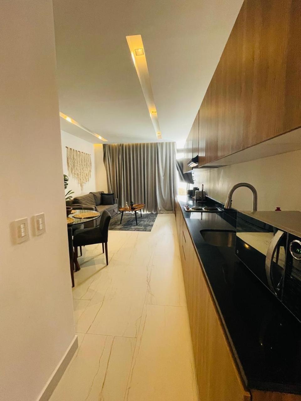 Big, Modern And Beautiful Beach Apartament 1Br Ocean View Playa del Carmen Kültér fotó
