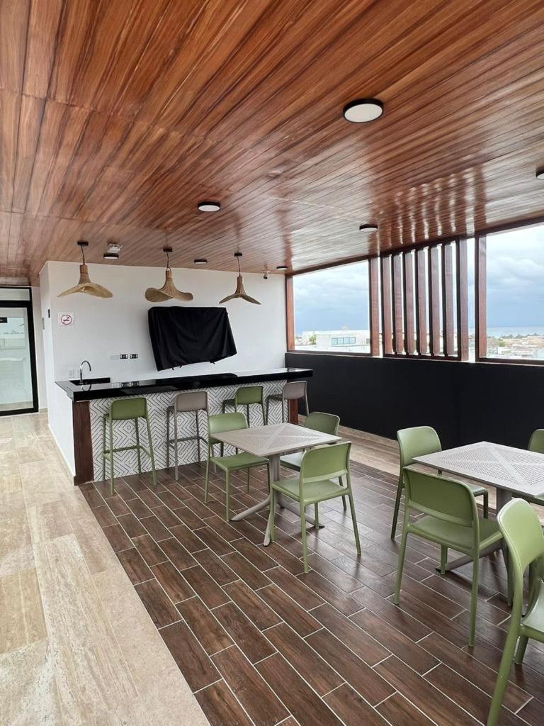 Big, Modern And Beautiful Beach Apartament 1Br Ocean View Playa del Carmen Kültér fotó